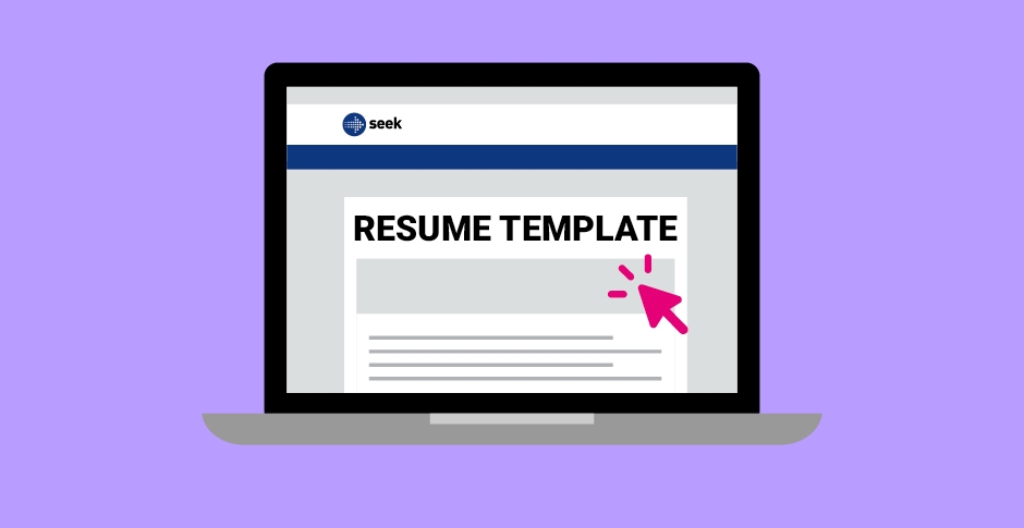 SEEK - Free Resume CV Template